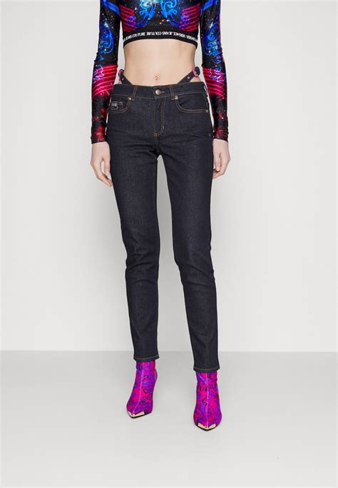 versace indigo skinny jeans|Skinny Jeans .